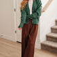 Harmony High Rise Wide Leg Pants in Brown