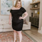 Head Over Heels Asymmetrical Neckline Dress