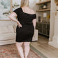 Head Over Heels Asymmetrical Neckline Dress
