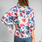 Hello There Floral Top