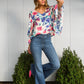 Hello There Floral Top