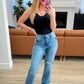 Carrie High Rise Control Top 90's Straight Jeans