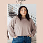 Love On The Line V-Neck Peplum Blouse