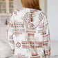 Just Going For It Aztec Hoodie