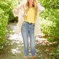 Kandis Mid-Rise Bleach Splash Jeans