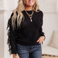 Katrina Fringe Sweater