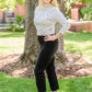 Kelbie Destroyed Hem Crop Jeans (1/25)