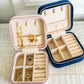 Kept and Carried Velvet Jewelry Box in Navy