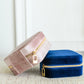 Kept and Carried Velvet Jewelry Box in Pink