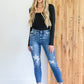 Kyla Destroyed Hi Waist Relaxed Fit