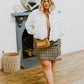 Late To Class Plaid Mini Skort