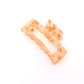 Life's A Party Confetti Claw Clip In Orange