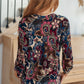 Little Lovely Blouse in Wine Paisley