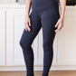 Living in Style High Waist Leggings in Charcoal