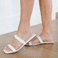 Lizzie Braided Strap Sandal (size 6)