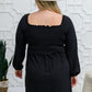 Love Like This Long Sleeve Dress in Black