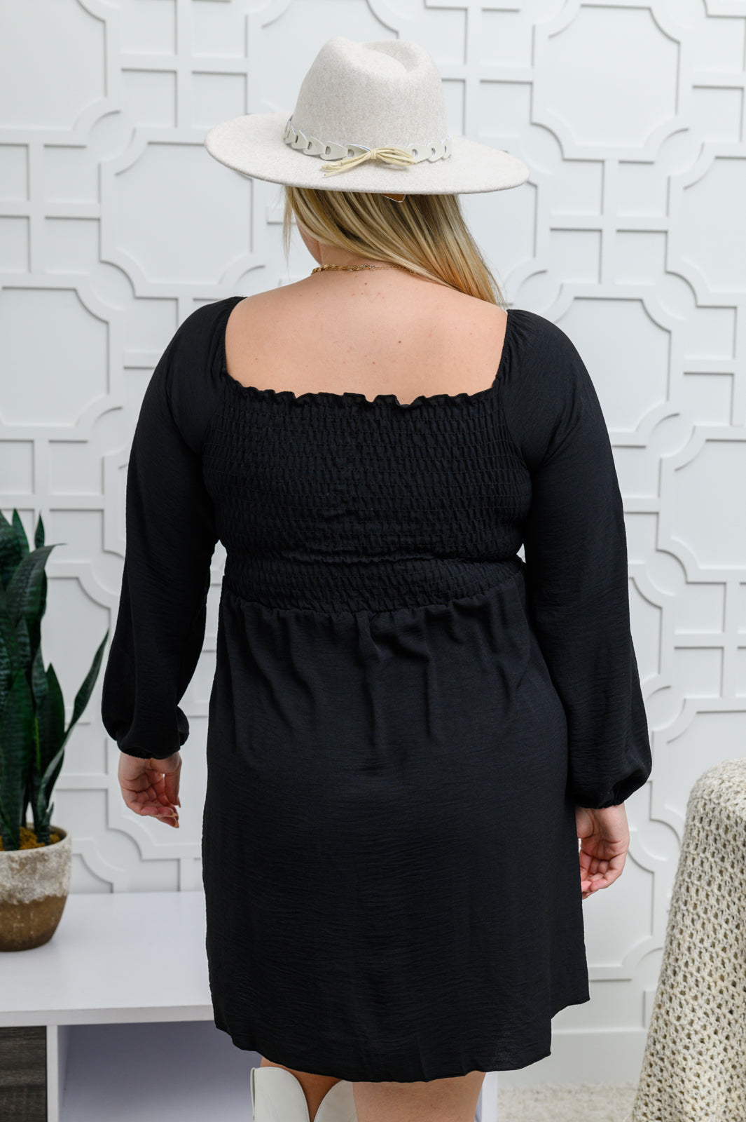 Love Like This Long Sleeve Dress in Black