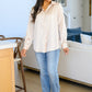 Loved For Years Satin Button Up In Beige