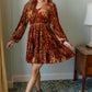 Magnificent Muse Velvet Dress