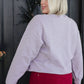 Merry Christmas Sweatshirt in Grey