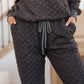 Mic Check Checkered Lounge Set