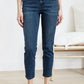 Mid-Rise Relaxed Fit Mineral Wash Jeans