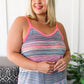 Mix It Up Striped Tank