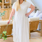 Modern Maritime Shift Maxi Dress