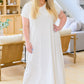 Modern Maritime Shift Maxi Dress