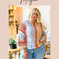 Fantastic Filigree Peplum Blouse