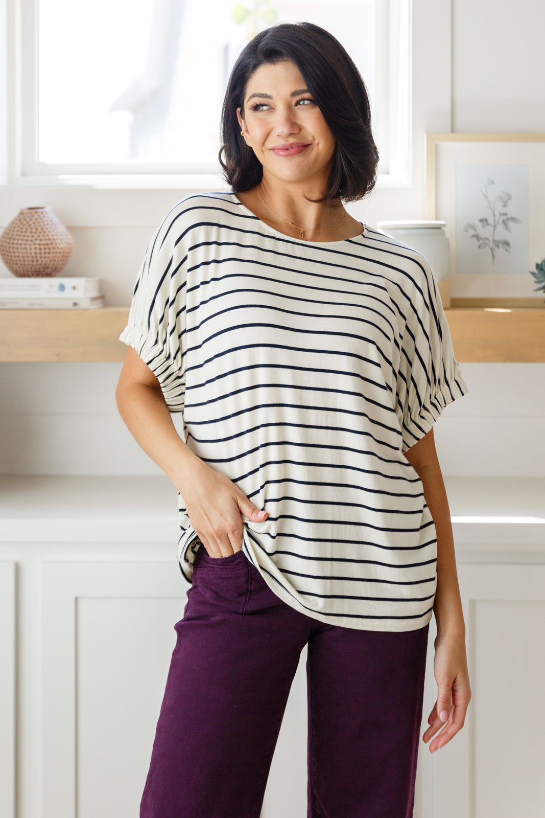 Much Ado About Nothing Striped Top