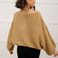 Natural Beauty Knit Sweater in Taupe