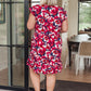 No Downside Floral Dress