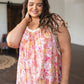 Not So Serious Floral Blouse in Pink