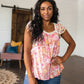 Not So Serious Floral Blouse in Pink