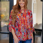 Not So Silly Keyhole Neckline Blouse
