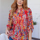 Not So Silly Keyhole Neckline Blouse