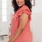 Peony Swiss Dot Top