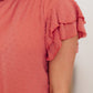Peony Swiss Dot Top