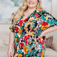 Pretty in Paradise Floral Blouse