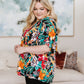 Pretty in Paradise Floral Blouse