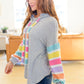 Rainbow Connection Striped Hoodie