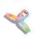 Rainbow Jelly Claw Clip Set of 4