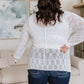 Relax With Me Knit Top in White