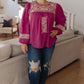 Rodeo Queen Embroidered Blouse