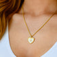 Sacred Heart Pendant Necklace