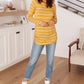 Sailing Stripes Top in Yellow