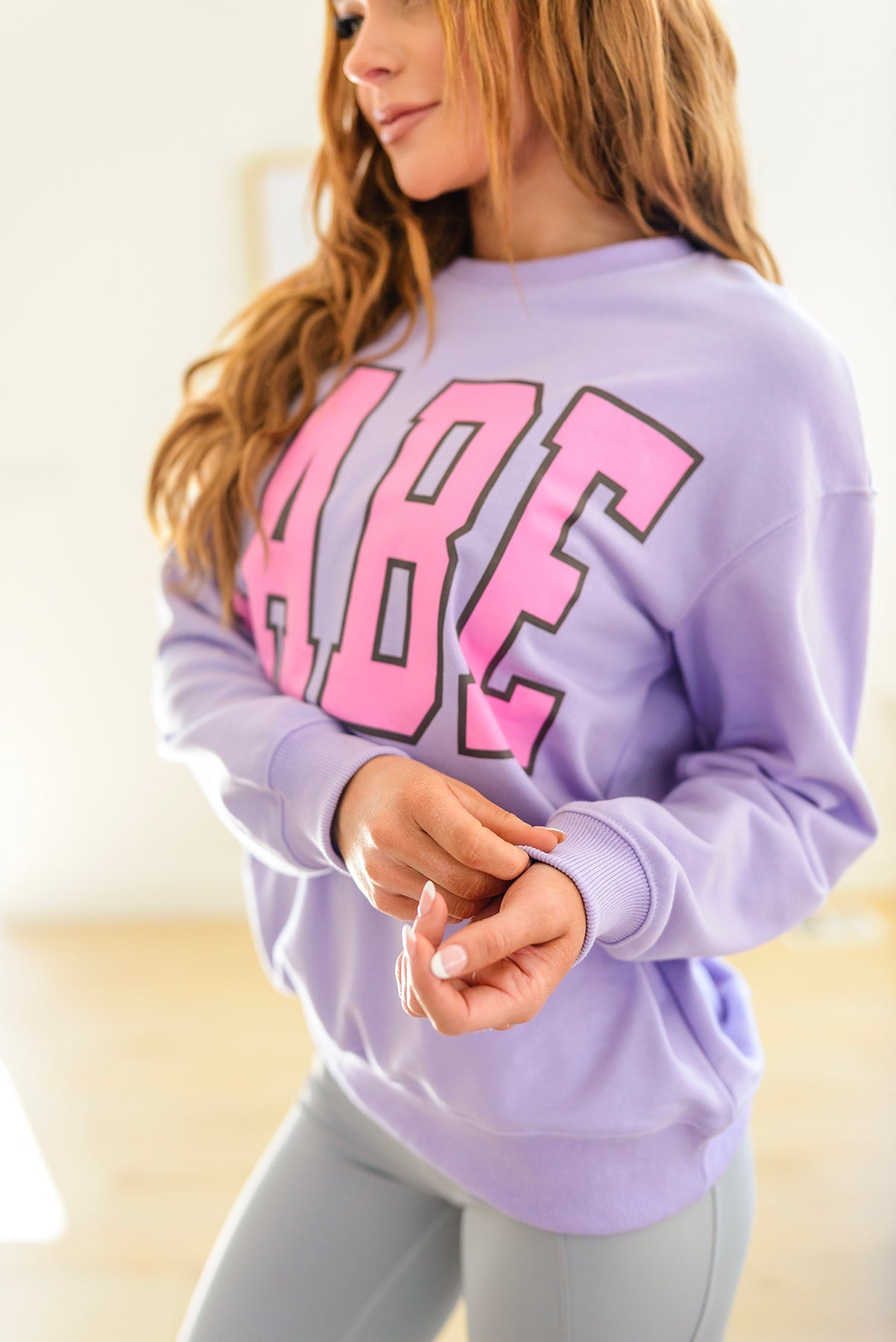 Babe sweatshirt forever 21 sale