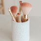 Simply Dazzled Storage and Brush Set in White