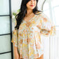 Singled Out Floral Blouse in Green